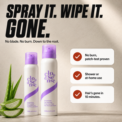 FuzzAway Hair Removal Spray