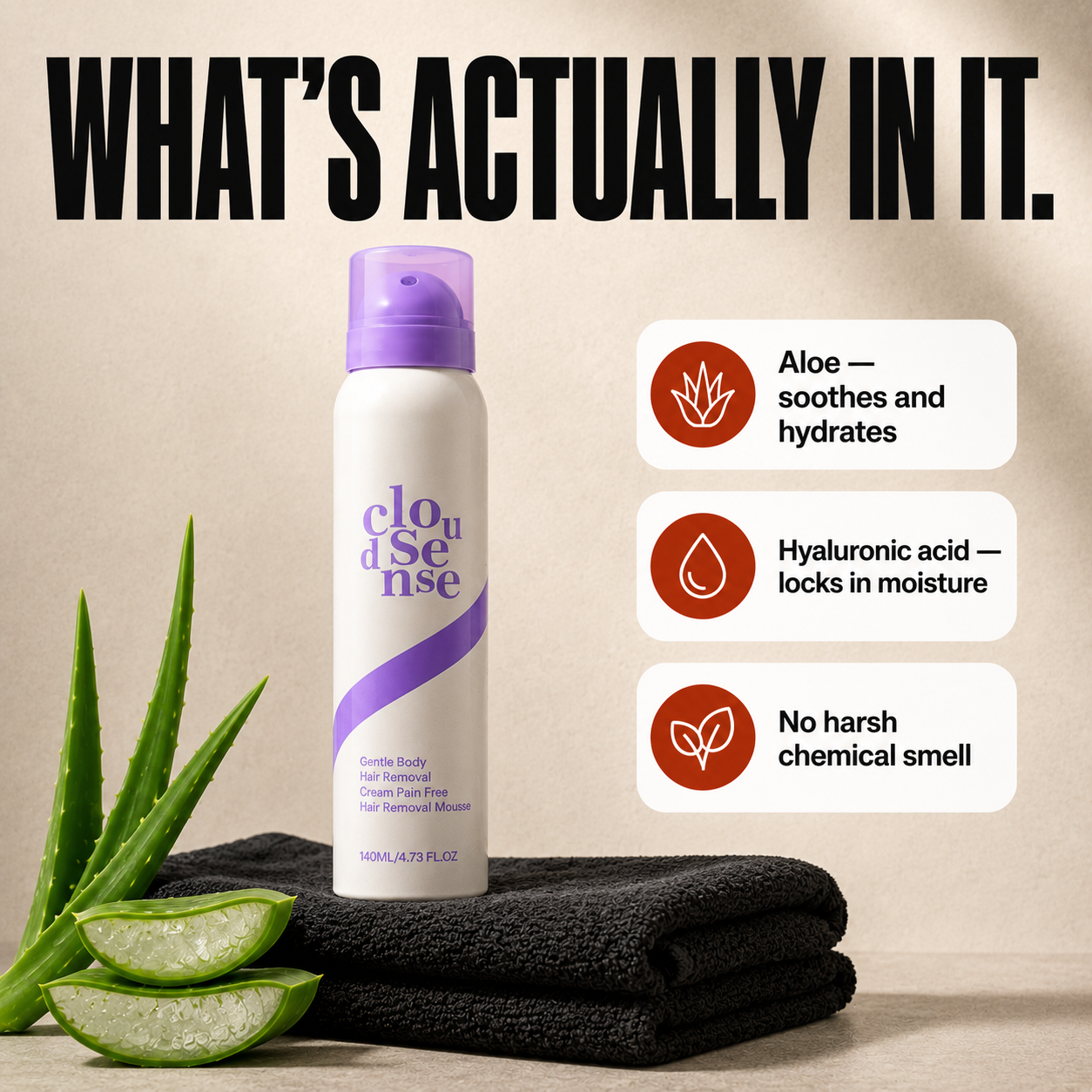 FuzzAway Hair Removal Spray