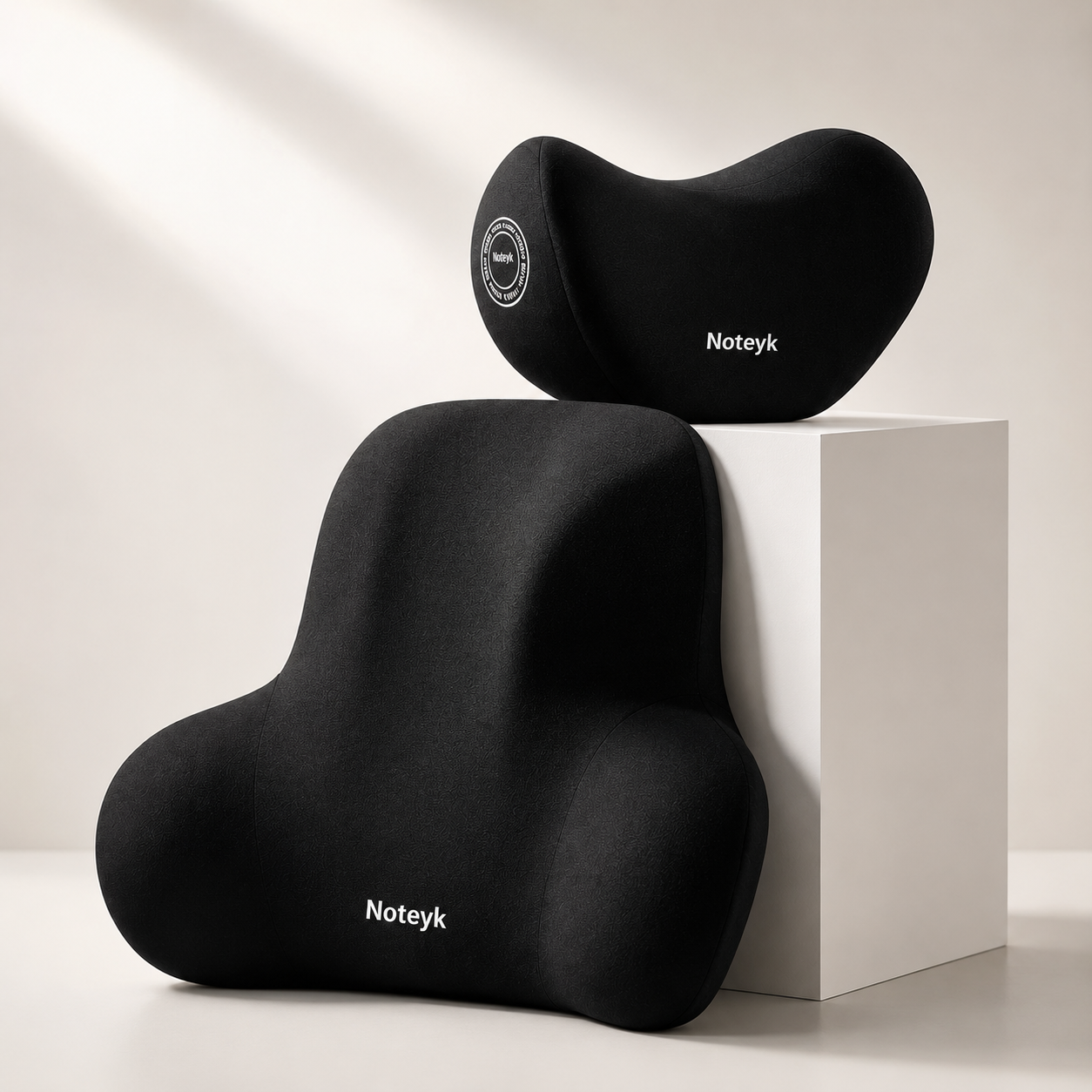 The All-Day Comfort Set: Memory Foam Lumbar & Neck