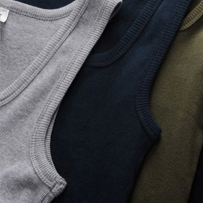 HOT Summer plus Size Male Clothes Tank Tops 100% Pure Cotton Sleeveless Fitness T-Shirt Elastic Bodybuilding Vest for Men Women