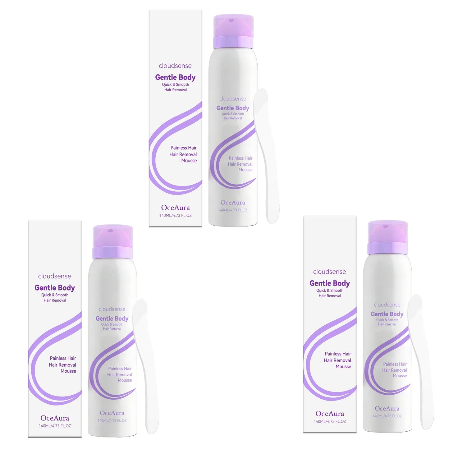 Hair Removal Mousse Pain Free Depilatory Underarm Leg Arm Body Long-Lasting Growth Inhibitor Smooth Skin Care Foam Mousse Spray